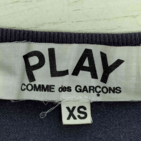 プレイコムデギャルソン PLAY COMME des GARCONS ハートプリント クルーネックTシャツ レディース JPN:XS