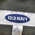 オールドネイビー OLD NAVY 90S 3Dポケット リップストップ ハーフジップ プルオーバー アノラック ジャケット 裏地フリース メンズ import:L
