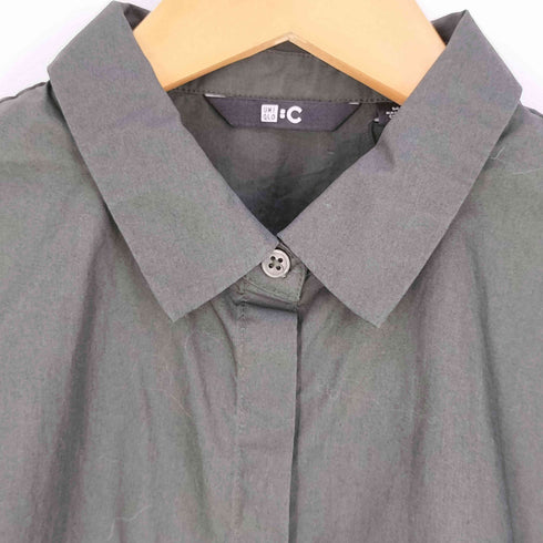 ユニクロシー UNIQLO:C 25SS クロップドシャツ レディース JPN:M
