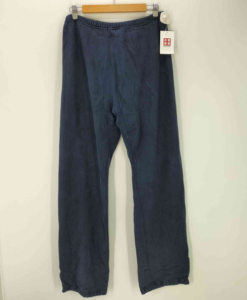 ランズエンド LANDS END 80S USA製 REVERSE WEAVE WARM-UP リバースィーブ 股下リブ 裏起毛 スウェット パンツ ジョガー パンツ メンズ L