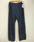 ランズエンド LANDS END 80S USA製 REVERSE WEAVE WARM-UP リバースィーブ 股下リブ 裏起毛 スウェット パンツ ジョガー パンツ メンズ L
