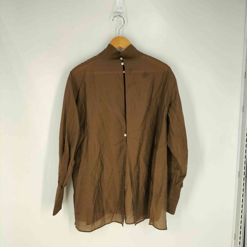 ウーア Uhr High Neck Sheer Blouse レディース FREE