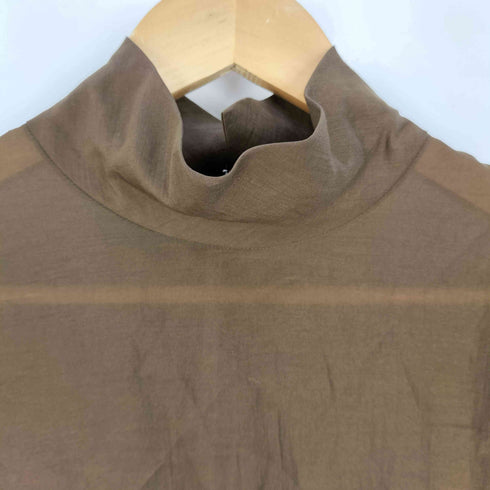 ウーア Uhr High Neck Sheer Blouse レディース FREE