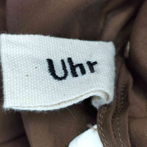 ウーア Uhr High Neck Sheer Blouse レディース FREE