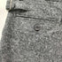 YZIP 刻印 ウール ポリ アクリル ミックスファブリック ツイード 1タック パンツ メンズ L