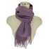 カシミヤ CASHMERE カシミヤ フリンジ マフラー レディース