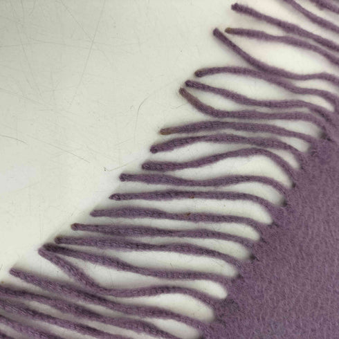 カシミヤ CASHMERE カシミヤ フリンジ マフラー レディース