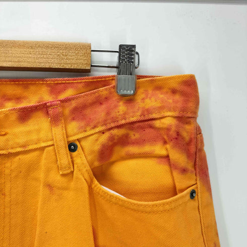 リーバイス Levis For over 140 years 541 染め ブリーチ タイダイ 総柄 5ポケット ジップフライ デニム パンツ メンズ W:36 L30