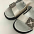 Emma Francis フラット ダブルベルトサンダル レディース JPN:S