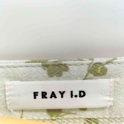 フレイアイディー FRAY I.D 25SS フラワープリントボレロコンビキャミワンピース レディース JPN:0