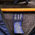 ギャップ Gap 00S 裏地キルティング 八の字ジップ ポケット アーム スィッチングカラー ハーフジップ アノラック パーカー ジャケット 裏地フリース メンズ import:S