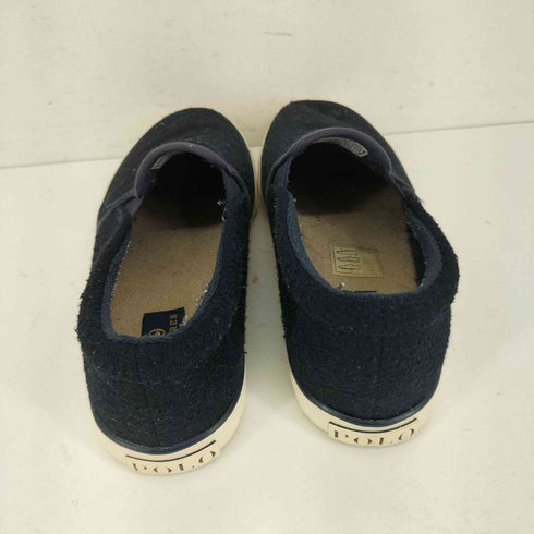 ポロラルフローレン POLO RALPH LAUREN ポニーロゴ刺繍 スリッポン レディース 23.5