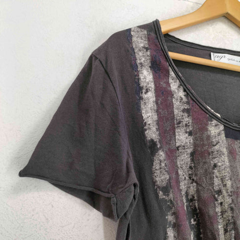 agr プリントデザイン カットオフ Tシャツ Y2K 平成 メンズ
