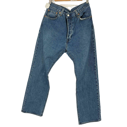 リーバイス Levis 501 93年復刻 ビッグE STRAIGHT ボタンフライデニムパンツ メンズ W34 L32