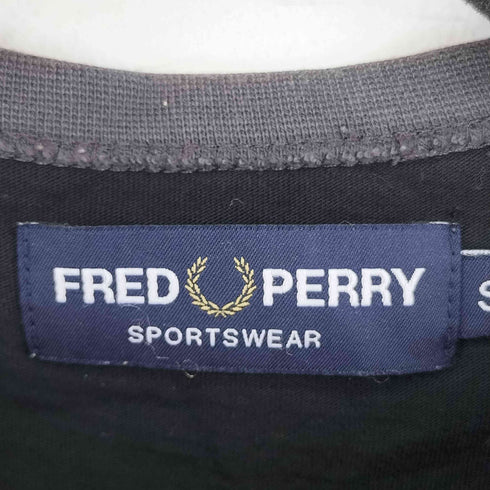 フレッドペリー FRED PERRY S/S ボーダー ワッペン Tシャツ メンズ S