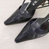 マノロブラニク MANOLO BLAHNIK イタリア製 ハイヒール ストラップ パンプス レディース 36 1/2