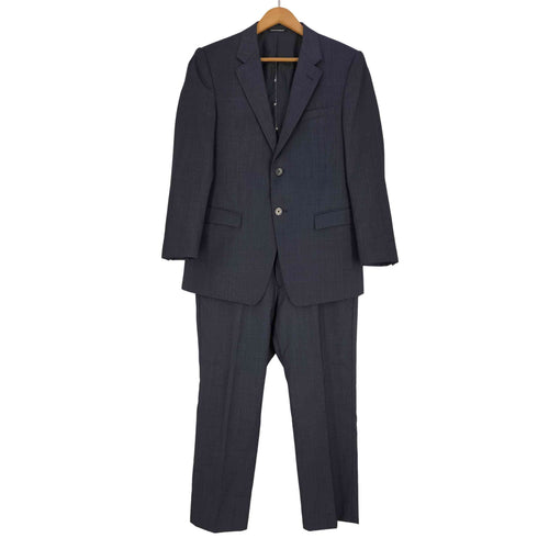 エンポリオアルマーニ EMPORIO ARMANI DAVID LINE イタリア製 シルク混 2B テーラードジャケット パンツセットアップ Wool&Silk メンズ 50