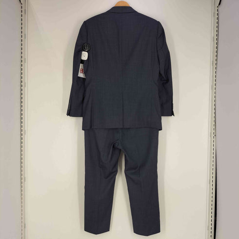 エンポリオアルマーニ EMPORIO ARMANI DAVID LINE イタリア製 シルク混 2B テーラードジャケット パンツセットアップ Wool&Silk メンズ 50