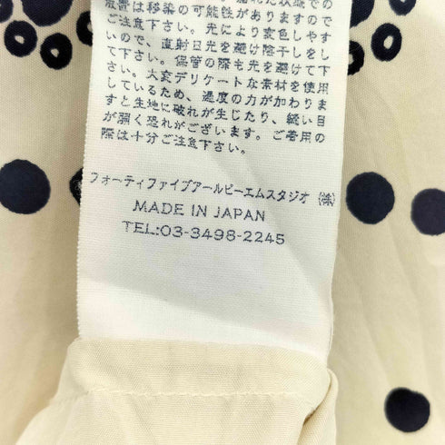 フォーティーファイブアール 45R バンダナデザイン ノースリーブトップ レディース 0