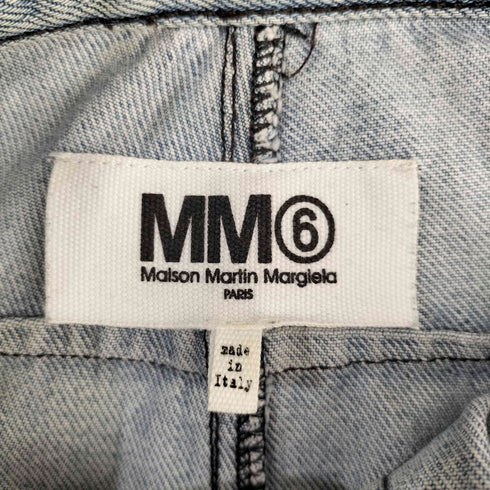 エムエムシックスメゾンマルジェラ MM6 Maison Margiela スタッフ期 レングスカットオフ タイトミニスカート レディース 36