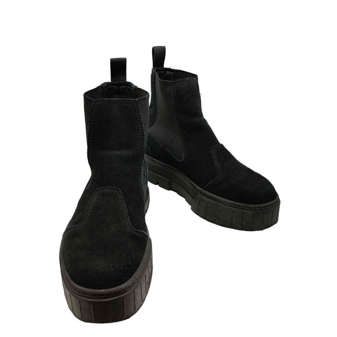 プーマ PUMA MAYZE CHELSEA BOOTS SUEDE WNS 厚底ブーツ レディース JPN:24