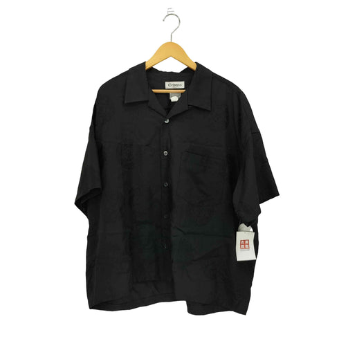 デラックス DELUXE GARCON SHIRT 刺繍デザイン オープンカラー 半袖シャツ メンズ 40