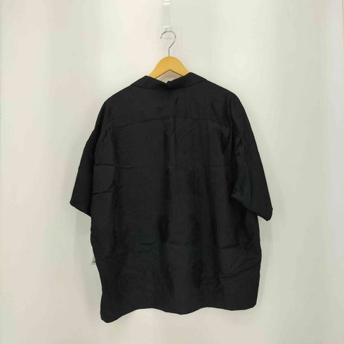デラックス DELUXE GARCON SHIRT 刺繍デザイン オープンカラー 半袖シャツ メンズ 40
