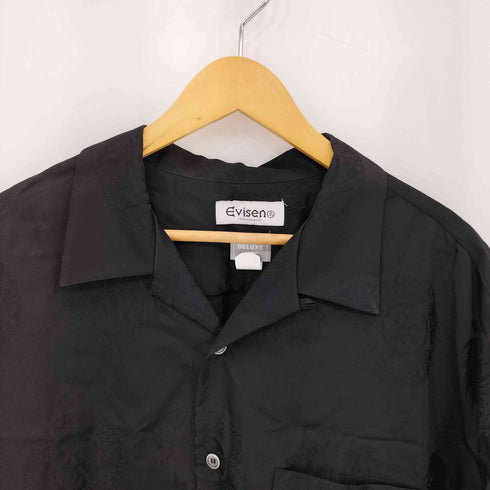 デラックス DELUXE GARCON SHIRT 刺繍デザイン オープンカラー 半袖シャツ メンズ 40