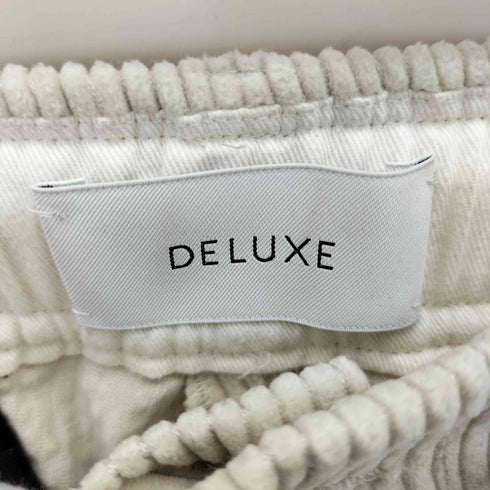 デラックス DELUXE HAZEL PANT ヘーゼル コーデュロイ コットンチノ スラックスパンツ メンズ M