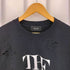 デラックス DELUXE × THE MET MET LOGO CREW メットロゴ ダメージ加工 クルーネックスウェットトレーナー メンズ L