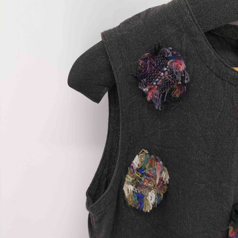 Pour femme TGM インド製 刺繍デザインワンピース レディース M-L