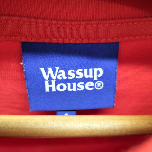 Wassup House Basic Logo Print Tee メンズ import:S
