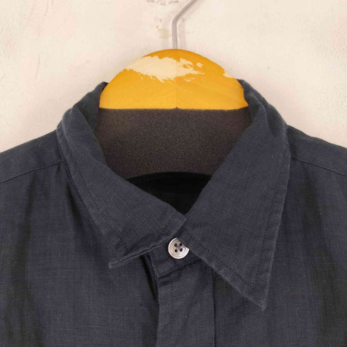 ポールスミスコレクション Paul Smith COLLECTION 花刺繍 S/S リネンシャツ メンズ S