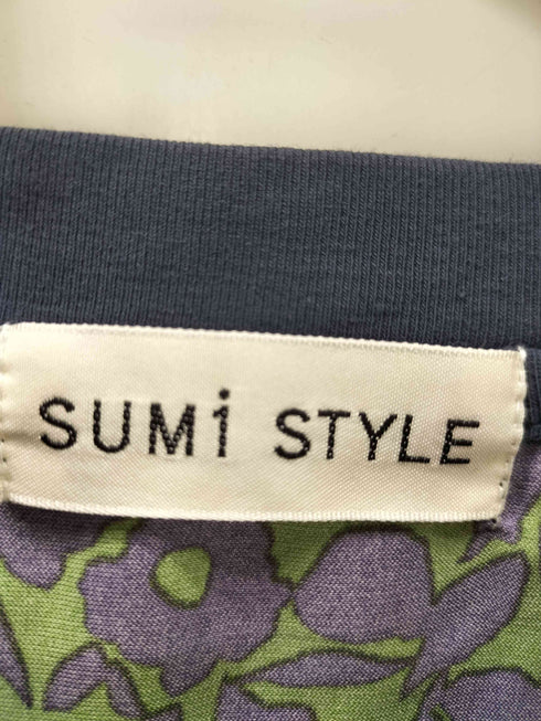 スミスタイル SUM1 STYLE 柄切り替えTシャツ レディース FREE