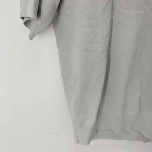 ユニクロ UNIQLO ウォッシャブルニットポロセーター半袖 メンズ JPN:M