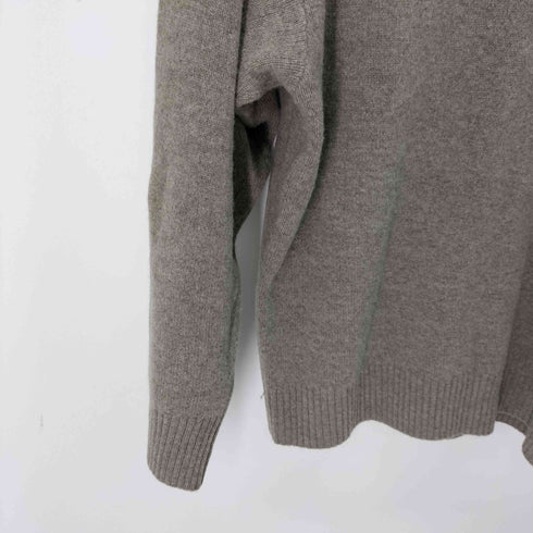 ユニクロユー UNIQLO U バイカラーラムクルーネックセーター メンズ JPN:L