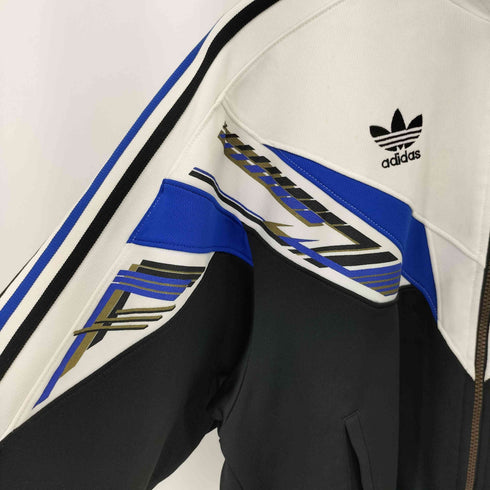 アディダス adidas 80-90s ロゴデザイン ジップアップ トラックジャケット メンズ
