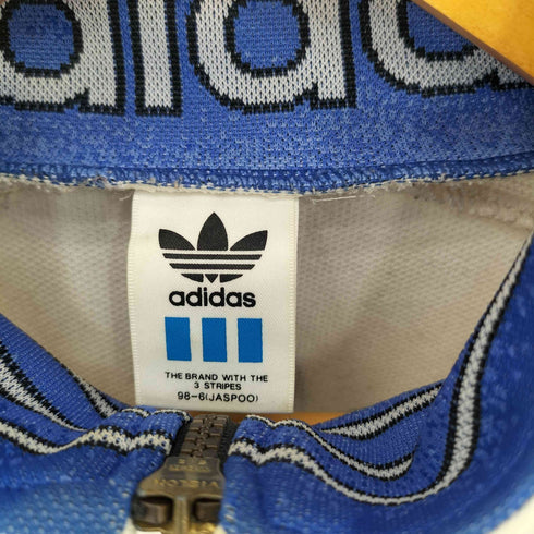 アディダス adidas 80-90s ロゴデザイン ジップアップ トラックジャケット メンズ