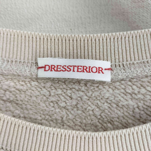 ドレステリア DRESSTERIOR カシミヤタッチ裏毛プルオーバー レディース JPN:38