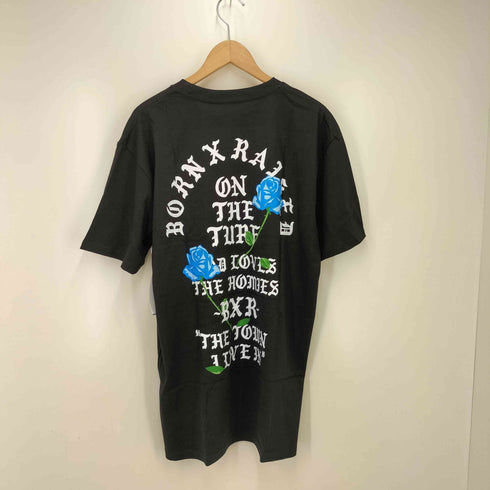 ボーンアンドレイズド BORN X RAISED THORNS MEMORIAL CREWNECK 両面プリントクルーネックTシャツ メンズ JPN:L