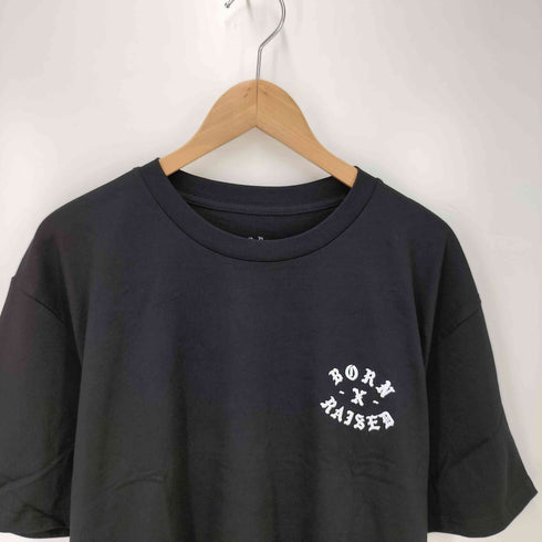 ボーンアンドレイズド BORN X RAISED THORNS MEMORIAL CREWNECK 両面プリントクルーネックTシャツ メンズ JPN:L