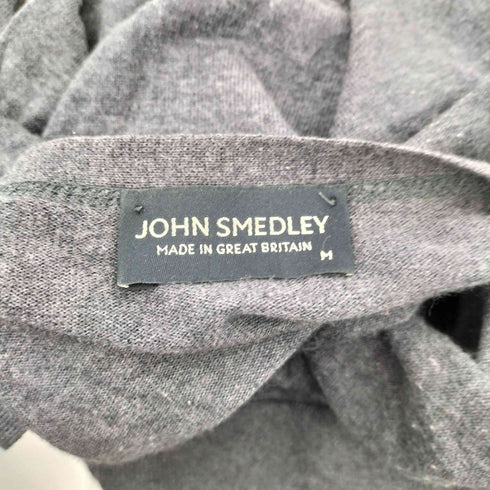 ジョンスメドレー JOHN SMEDLEY コットンニット カーディガン レディース M