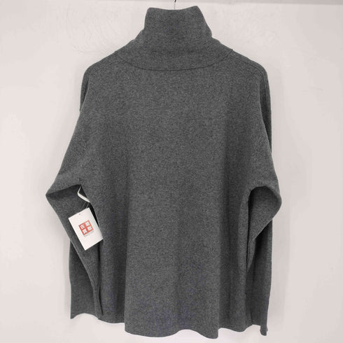 ムジルシリョウヒン 無印良品 洗えるミラノリブ編みハーフジップセーター レディース JPN:XL