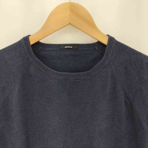 デンハム DENHAM Vガゼット コットンニット クルーネックセーター レディース S