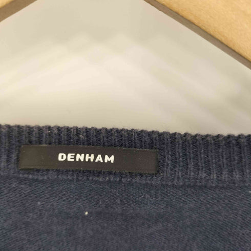 デンハム DENHAM Vガゼット コットンニット クルーネックセーター レディース S