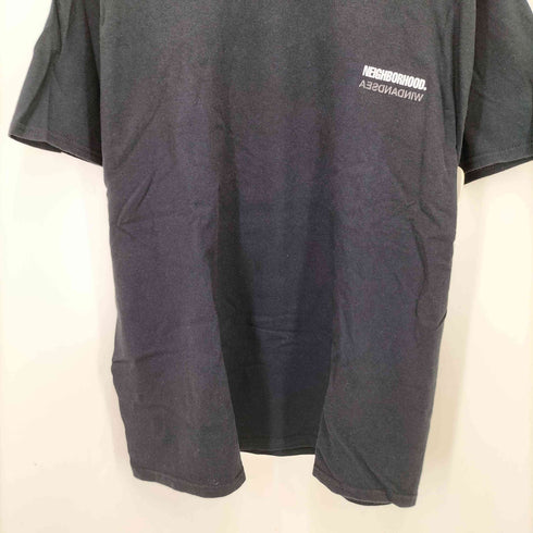 ネイバーフッド NEIGHBORHOOD 両面プリント クルーネックTシャツ メンズ
