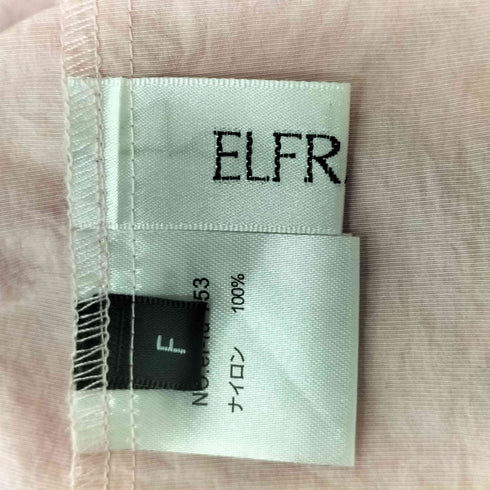 ELFRANK 自宅で洗えるタフタギャザーボリュームフレアミモレ丈スカート レディース FREE