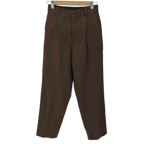 ムジラボ MUJI labo カシミヤ混タックパンツ メンズ JPN:S