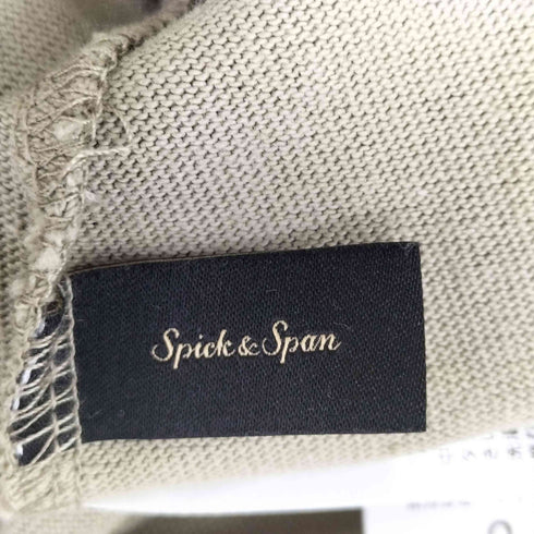スピックアンドスパン Spick and Span 天竺アメスリロングワンピース レディース