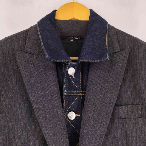 ディースクエアード DSQUARED2 デニム切り替え テーラードジャケット メンズ 44